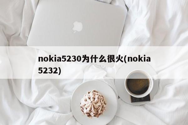 nokia5230为什么很火(nokia5232)