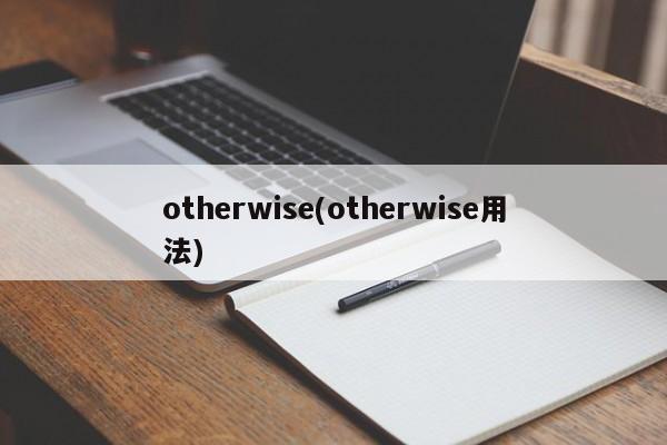 otherwise(otherwise用法)