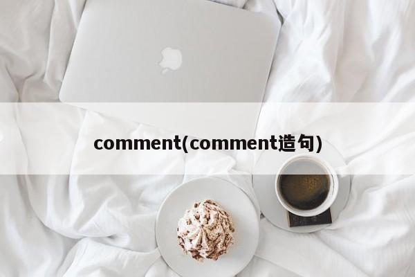 comment(comment造句)
